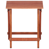 Bistro Set Brown Solid eucalyptus wood with an oil finish Small 45586