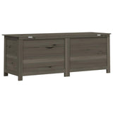 Outdoor Cushion Box Anthracite 150x50x56 cm Solid Wood Fir 152172