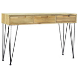 Console Table 120x35x76 cm Solid Teak 244573