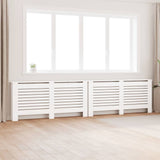 3051376 Radiator Covers 2 pcs White 172x19x81,5 cm MDF