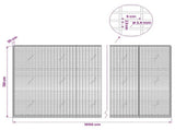 Gabion with 3.5 mm Wire and 5x2.5 cm Mesh 1050x20x150 cm 3461703