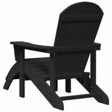 Adirondack Chair Black 82 x 74 x 92 cm HDPE 42006631