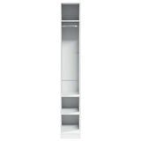 Wardrobe White 30x50x200 cm Engineered Wood 3307684