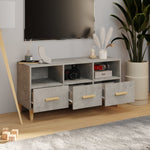 TV Cabinet Concrete Grey 102x36x50 cm Engineered Wood 812604
