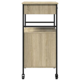 Kitchen Trolley Sonoma Oak 56x43x89.5 cm Engineered Wood 842392