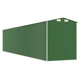 Garden Shed Green 192x938x223 cm Galvanised Steel 3147436