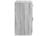 Sideboard Grey Sonoma 66 x 34.5 x 87 cm Engineered Wood 895791