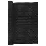 Balcony Screen Black 300x100 cm Poly Rattan 156297