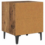 Bed Cabinet 2 pcs Old Wood 40 x 35 x 47.5 cm Engineered Wood 880566