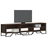 TV Cabinet Brown Oak 180x34x41 cm Engineered Wood 848578