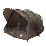 Fishing Tent 5-Person Brown Waterproof 4009393