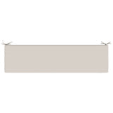 2-Piece Bench Cushions SOEST 2 pcs 100% Polyester White 948971