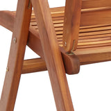 Reclining Garden Chairs 8 pcs 56x72x107 cm Solid Wood Acacia 3214479