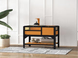 Wooden Tortoise House, with Shelter, Run, Shelf, Lamp Holder, Tray, Yellow T3398P350002