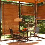 Dining Set Black Polyethylene rattan, Powder-coated steel, Glass 3072440