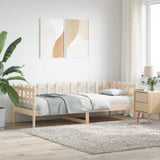 Day Bed without Mattress 90x190 cm Single Solid Wood Pine 840382