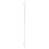 ZNTS Wall Headboard White 106x3x91.5 cm Solid Wood Pine 824664