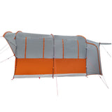 Car Tent 4-Person Grey and Orange Waterproof 4009502