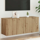 TV Cabinet Wall-mounted Artisan Oak 100x30x41 cm 857671