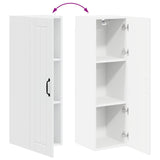 Wall Cabinet LUCCA White 30 x 31 x 100 cm Engineered Wood 885105