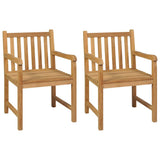 Garden Dining Set Warm Teak Fine sanded teak hardwood Medium 3059923