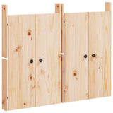 Outdoor Kitchen Doors MEPPEL 2 pcs 50x9x82 cm Solid Wood Pine 832358