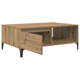 Coffee Table Artisan oak 90 x 60 x 35 cm Engineered wood 875117