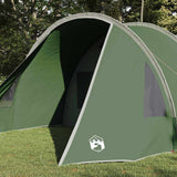 Tunnel Tent 4-Person Green and White 778 x 356 x 210 cm 42004038