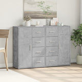 Sideboards 2 pcs Concrete Grey 60x31x84 cm Engineered Wood 3276591