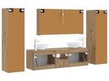 Bathroom Furniture Set 6 pcs Artisan Oak 3407222