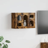 Hanging Cabinet Smoked Oak 60 x 20 x 40 cm Engineered Wood 891379