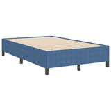 Box Spring Bed Blue 120 x 190 cm Velvet 42006960