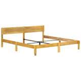 Bed Frame without Mattress Solid Mango Wood 200 cm 288434