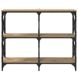 Console Table Artisan Oak 100 x 28 x 80.5 cm Engineered Wood 882782
