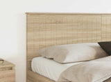 Headboard with Headboard Sonoma Oak 150 cm Engineered wood 887750