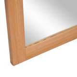 Wall Mirror Solid Teak 50x70 cm 246501