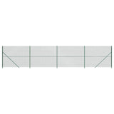 Chain Link Fence with Flange Green 1.4x10 m 153939
