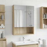 Bathroom Mirror Cabinet Sonoma Oak 50 x 14.5 x 70 cm 889201