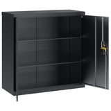 File Cabinet Anthracite 90x40x130 cm Steel 3188329
