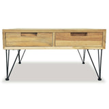 Coffee Table 80x80x40 cm Solid Teak 244574