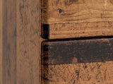 Bedside Cabinet Old Wood 43 x 41 x 66.5 cm Engineered Wood 895483