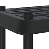 Shelving Unit 3-Tier 100 x 40 x 96 cm PP Anthracite 8011744