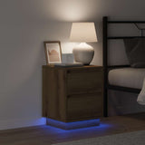 Bedside Cabinet Artisan Oak 39 x 34.5 x 50 cm Engineered wood 869624