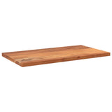 Table Top 100x60x2.5 cm Rectangular Solid Wood Acacia 370928
