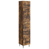 Cabinet Set 2 pcs Smoked Oak 33 x 34.5 x 90 cm Engineered Wood 3416651