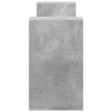 TV Cabinets 2 pcs Concrete Grey 100x30x50 cm Engineered Wood 840796