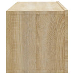 Wall TV Cabinets 2 pcs Sonoma Oak 100x30x30 cm Engineered Wood 804547