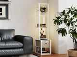 Bathroom Storage Cabinet-White 37449833