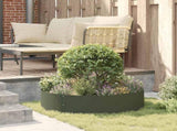 Planter Ring Olive Green 80 x 80 x 20 cm Cold-rolled Steel 873626
