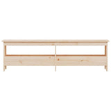 Hall Bench 160x28x45 cm Solid Wood Pine 837379